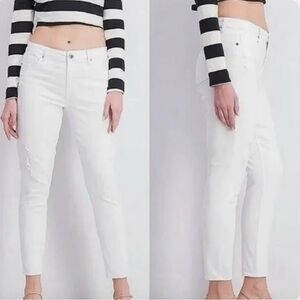 Pistola Jennifer Oslo White High Waisted Skinny Jeans (Size 27)